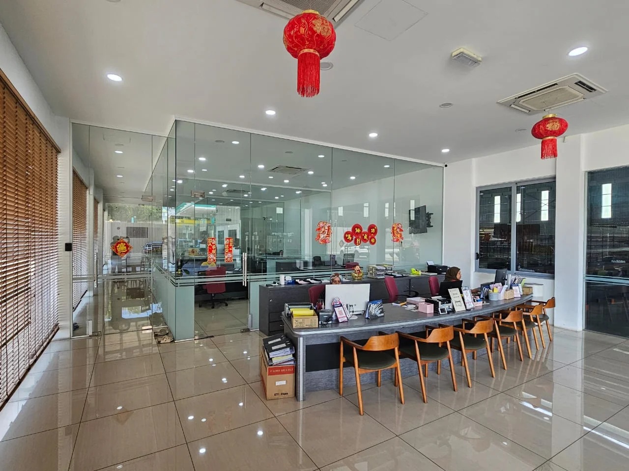 KYS Steel office interior in Nilai