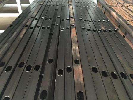 Double-hole steel sections