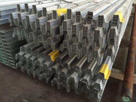 Galvanised iron batten sections