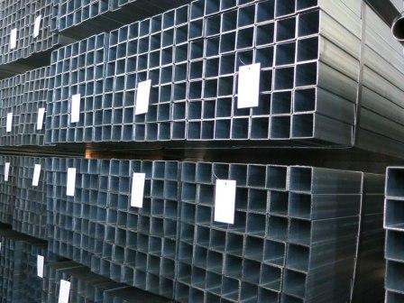 Square hollow steel sections