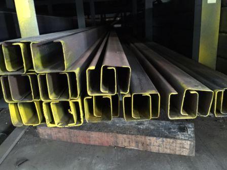 Trolley track steel sections