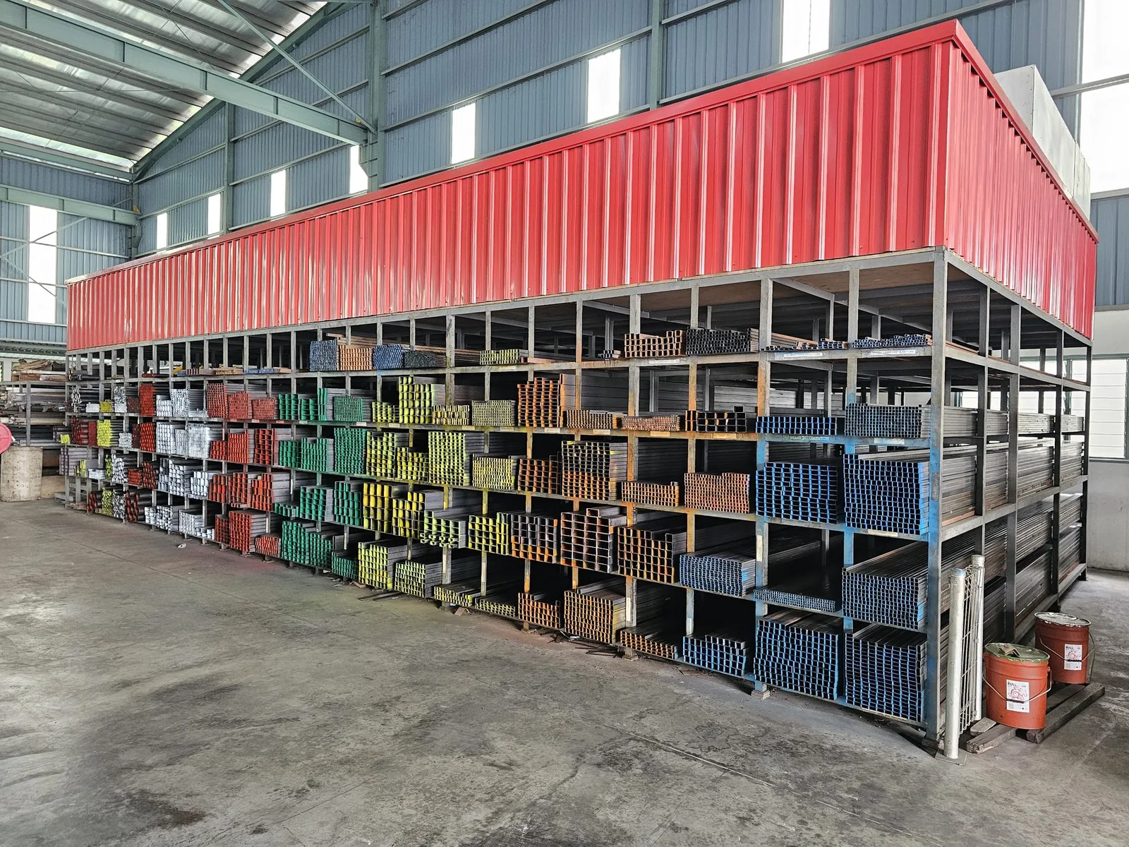 Steel accessories and related hardware