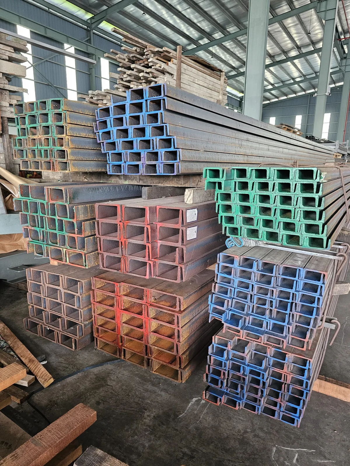 Structural steel sections